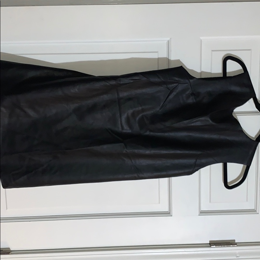 Mini Leather Dress